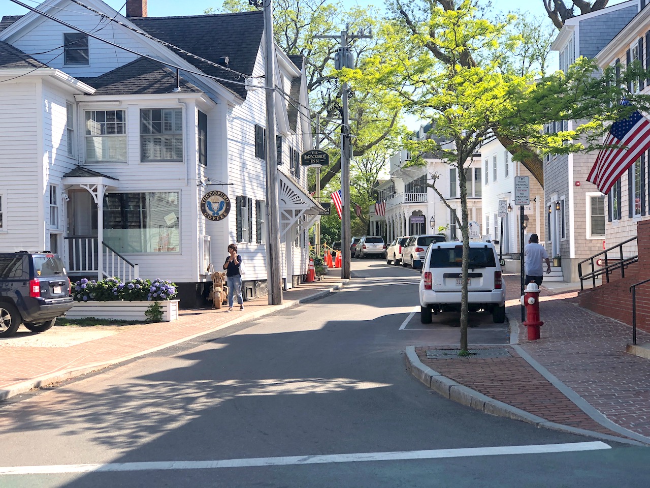 Downtown Edgartown Martha’s Vineyard The Postcard