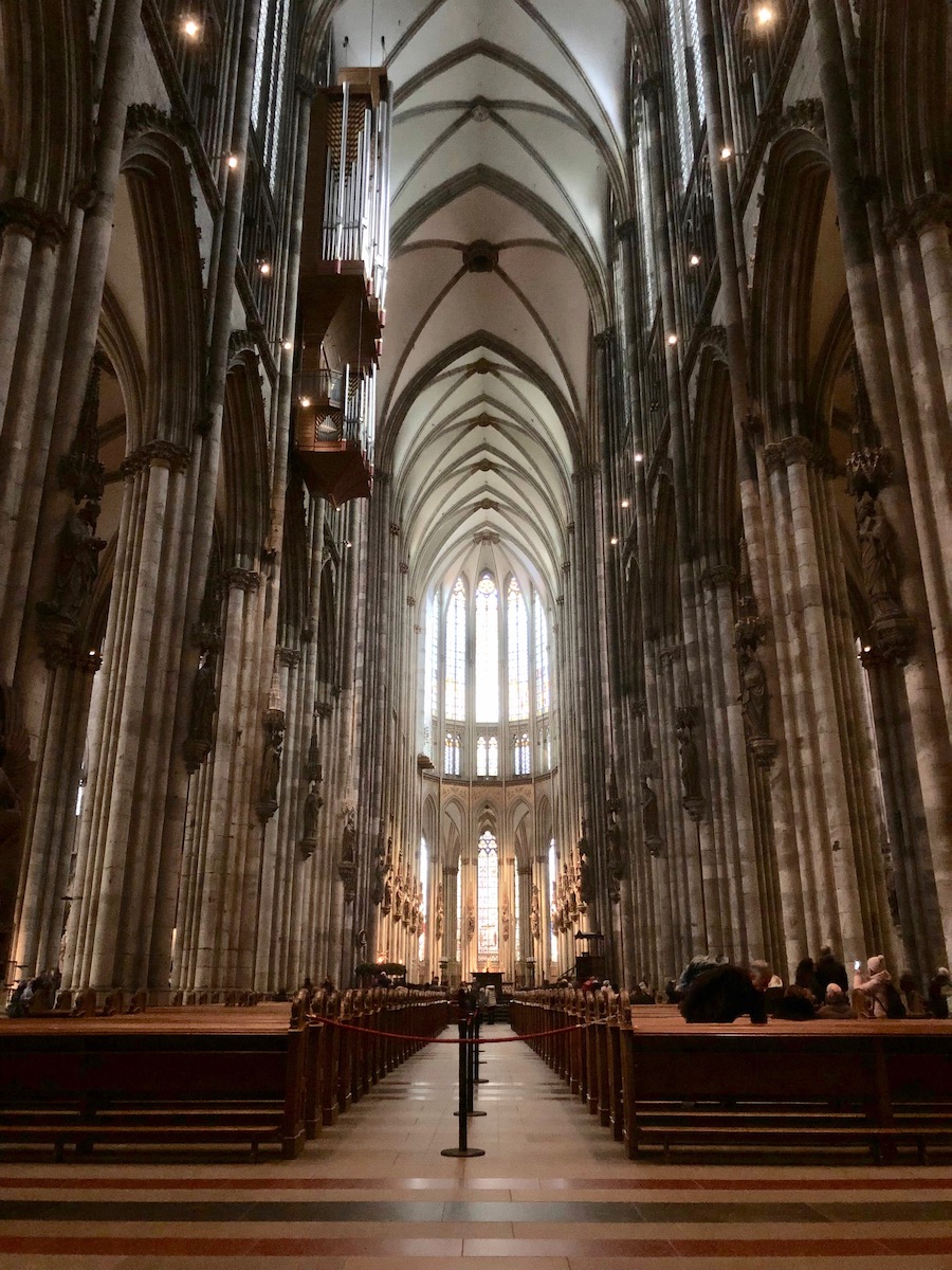 Cologne Cathedral Interior The Postcard