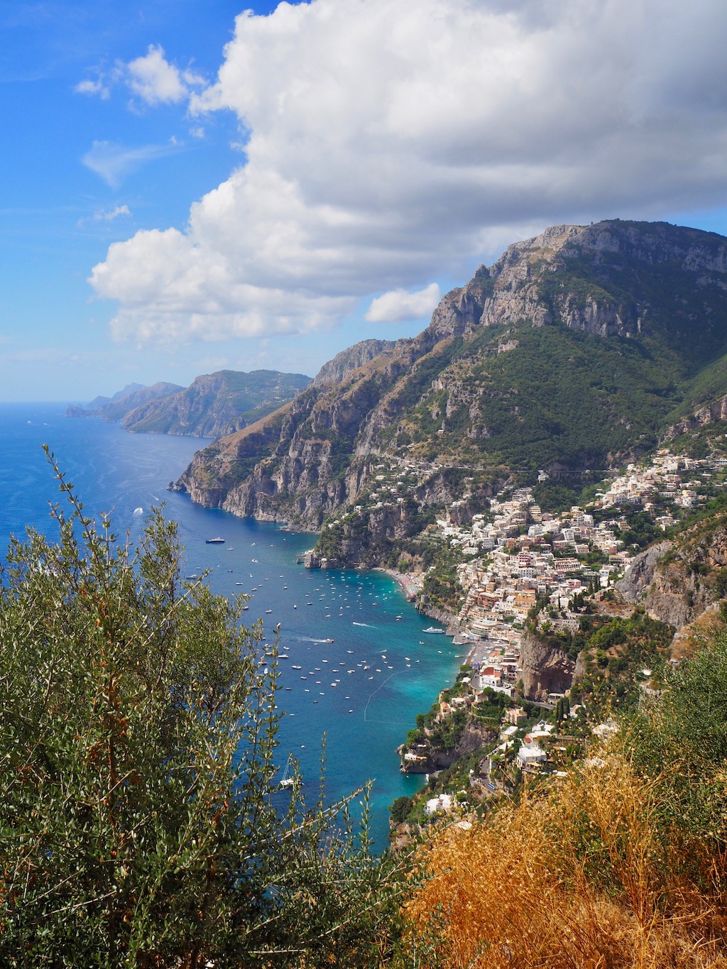Amalfi view from Sentiero degli Dei Positano | The Postcard